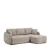 Kave Home 3-zits Lounge Slaapbank Laira Rechts, Chenille - Taupe