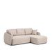Kave Home 3-zits Lounge Slaapbank Laira Rechts, Chenille - Beige