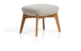 Kave Home Poef Adiran Chenille - Beige/Naturel