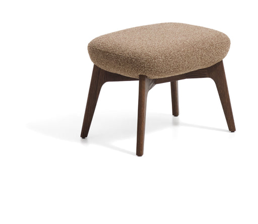 Kave Home Hocker Adiran Chenille - Lichtbruin