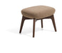 Kave Home Hocker Adiran Chenille - Lichtbruin