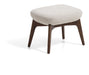 Kave Home Hocker Adiran Chenille - Beige