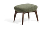 Kave Home Hocker Adiran Chenille - Mosgroen