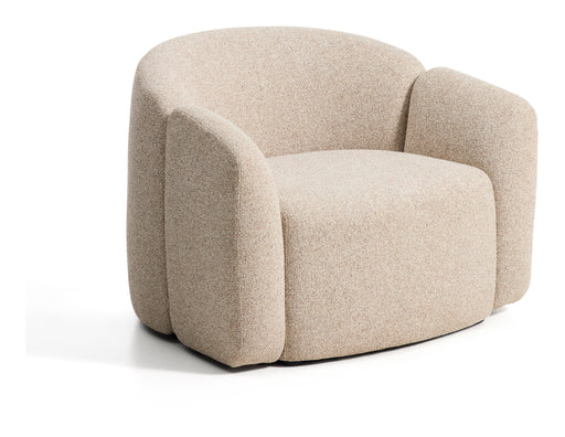 Kave Home Fauteuil Corvena Chenille, 98cm - Beige