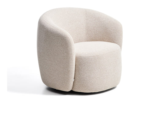 Kave Home Draaifauteuil Odenia Bouclé - Beige