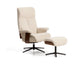 Kave Home Relaxfauteuil Toriel Bouclé - Beige/Zwart