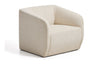 Kave Home Fauteuil Milare Chenille, 83cm - Beige