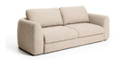 Kave Home Slaapbank Vera 240cm, Structuurstof - Beige