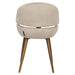 Richmond Eetkamerstoel 'Denny' velvet, Quartz Khaki - ThatLyfeStyle