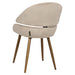 Richmond Eetkamerstoel 'Denny' velvet, Quartz Khaki - ThatLyfeStyle