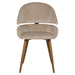Richmond Eetkamerstoel 'Denny' velvet, Quartz Khaki - ThatLyfeStyle