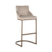 Richmond Barstoel Bolton Velvet - Khaki (zithoogte 77cm)