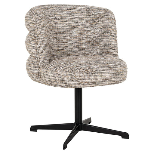 Richmond Draaibare Eetkamerstoel Chadwick Geweven stof - Beige