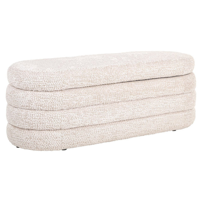 Richmond Poef Camile Lovely stof - Cream