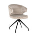 Richmond Draaibare Eetkamerstoel Milly Velvet - Khaki