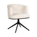 Richmond Draaibare Eetkamerstoel Cheyenne Chenille - Off White
