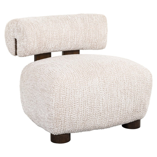 Richmond Fauteuil Arabella Chenille - Crème - Japandi