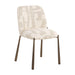 Richmond Eetkamerstoel Lana Graffic stof - Beige