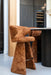 Richmond Barstoel Gatsbi Chenille - Cinnamon (zithoogte 75cm)