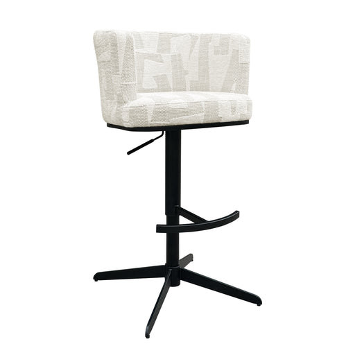 Richmond Barstoel Cheyenne Graffic stof - Beige