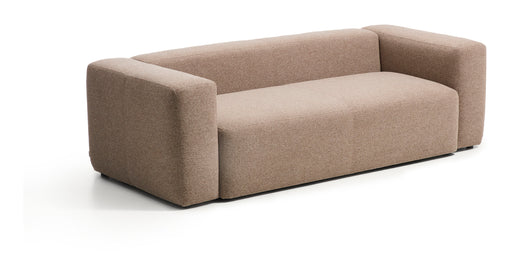 Kave Home 3-zits Bank Blok 240cm, Chenille - Bruin
