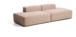 Kave Home 3-zits Bank Blok 290cm, Chenille - Bruin