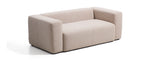 Kave Home 2-zits Bank Blok 210cm, Chenille - Beige