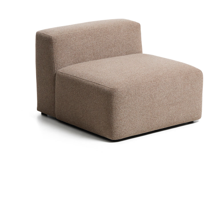 Kave Home Fauteuil Blok Chenille - Bruin