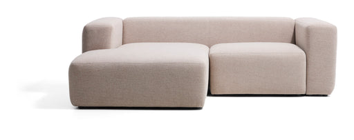 Kave Home Loungebank Blok Links, 240cm, Chenille - Beige