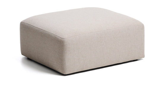 Kave Home Poef Blok Chenille, 90 x 104cm - Bruin