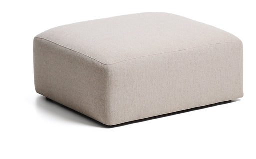 Kave Home Poef Blok Chenille, 90 x 104cm - Beige