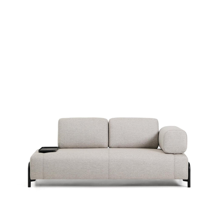 Kave Home 2-zits Bank Compo Met Blad - Beige