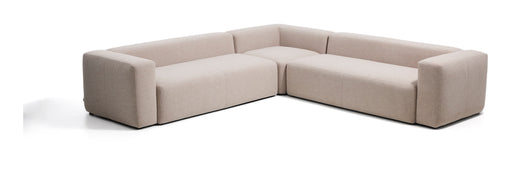 Kave Home 5-zits Hoekbank Blok 320cm, Chenille - Beige