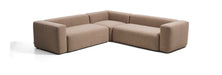 Kave Home 4-zits Hoekbank Blok 290cm, Chenille - Taupe