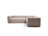 Kave Home 4-zits Hoekbank Blok 290cm, Chenille - Beige