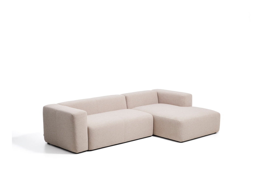 Kave Home Loungebank Blok Rechts, 300cm, Chenille - Beige