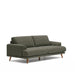 Kave Home 2-zits Bank Karin 211cm - Donkergroen