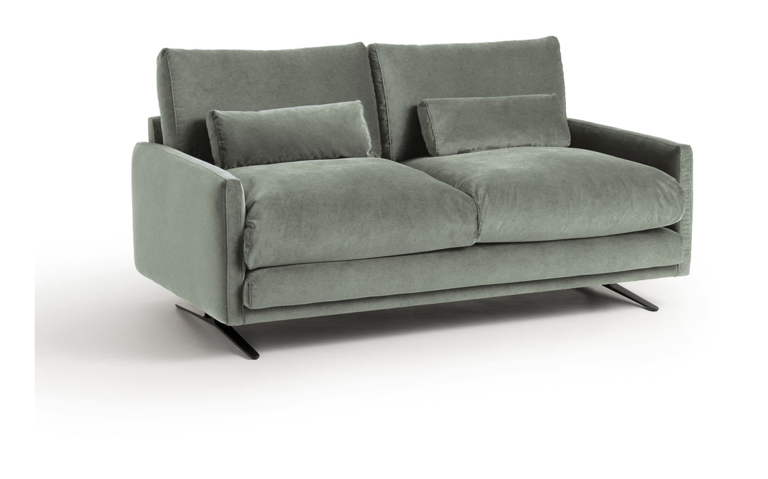Kave Home 2-zits Bank Veliro 180cm, Velvet - Groen