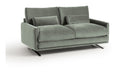 Kave Home 2-zits Bank Veliro 180cm, Velvet - Groen
