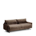 Kave Home 3-zits Bank Veliro 240cm, Velvet - Chocoladebruin