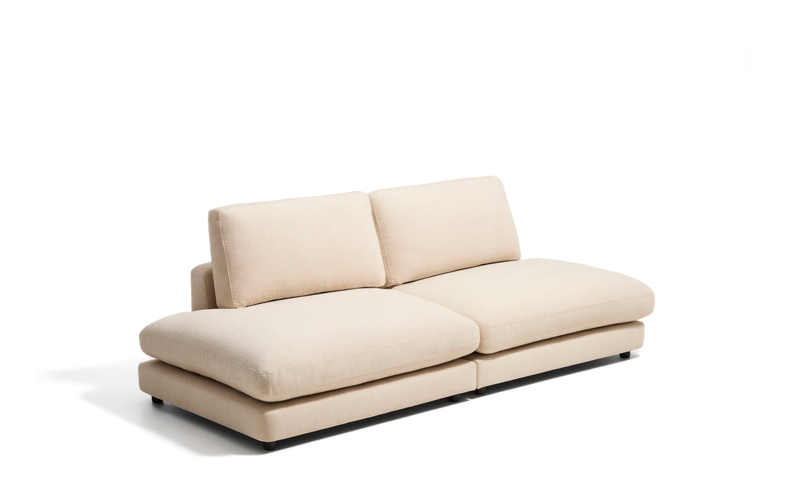 Kave Home 3-zits Bank Gala 240cm, Chenille - Beige