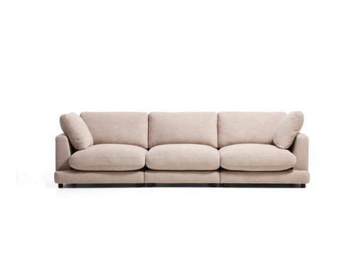 Kave Home 4-zits Bank Gala 300cm, Bouclé - Beige