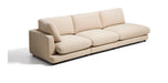 Kave Home 4-zits Bank Gala met Rechter eindmodule, 315cm, Chenille - Beige