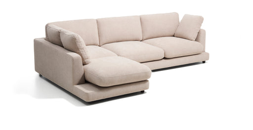 Kave Home Loungebank Gala Links, 300cm, Bouclé - Beige