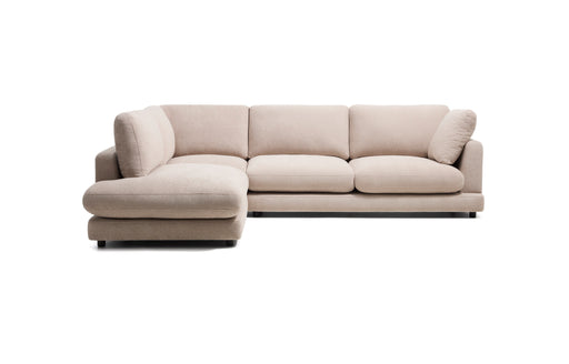Kave Home Hoekbank Gala Links, 300cm, Bouclé - Beige
