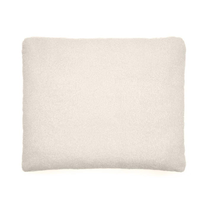 Kave Home Sierkussen Martina Bouclé, 60 x 70cm - Wit