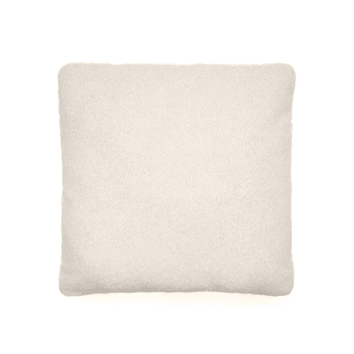 Kave Home Sierkussen Martina Bouclé, 52 x 52cm - Wit