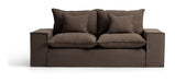 Kave Home 2-zits Bank Anarela 240cm, Linnen - Taupe