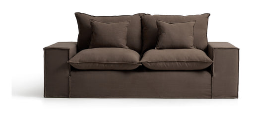 Kave Home 2-zits Bank Anarela 240cm, Linnen - Taupe