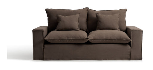 Kave Home 2-zits Bank Anarela 220cm, Linnen - Taupe